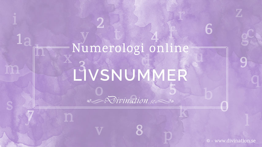 Numerologi online: livsvägen