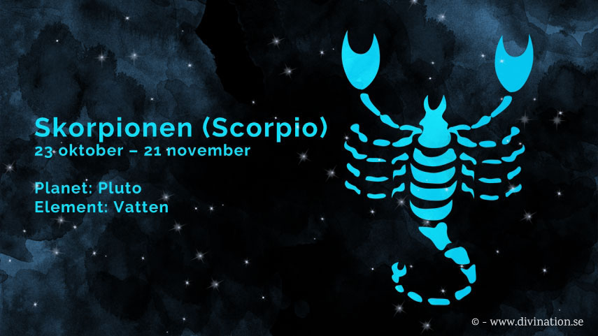 Skorpionen (Scorpio)