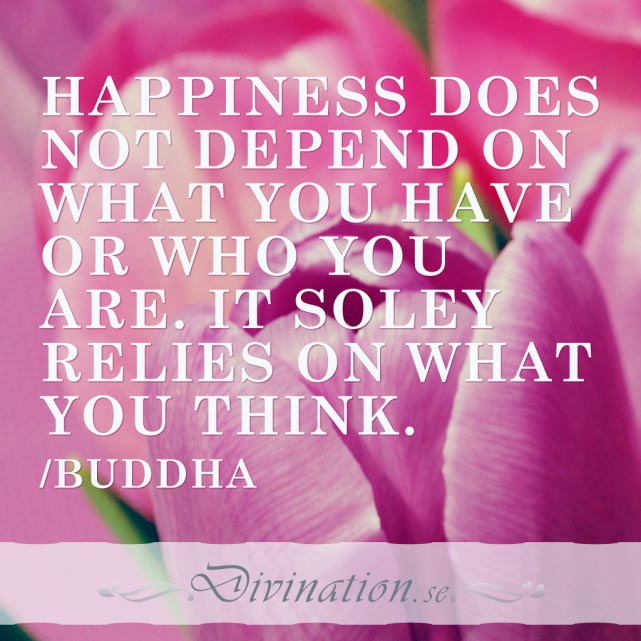 Happiness does not depend on w