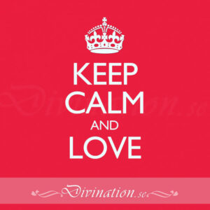 KEEP CALM AND LOVE